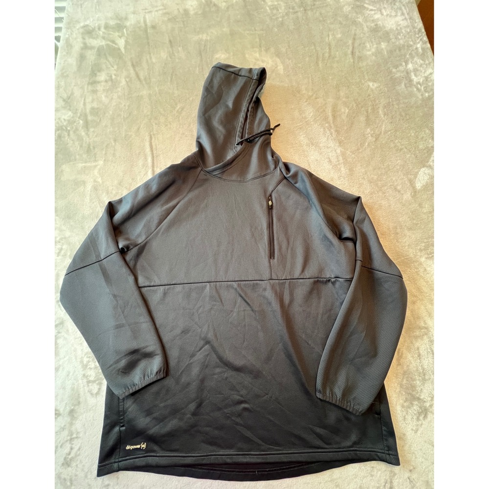 Russell Hoodie Mens XL Gray Thermaforce Flex Dri-Power 360 Pullover